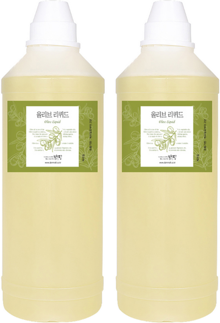 맑을담 올리브리퀴드, 1L, 2개