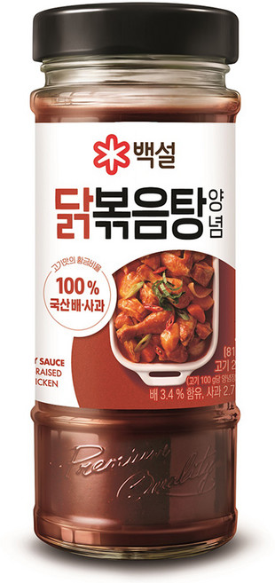백설 닭볶음탕 양념, 490g, 1개