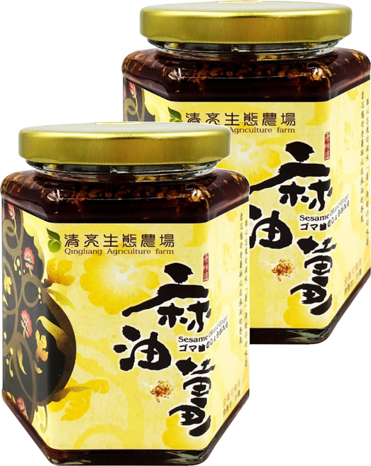清亮 麻油薑, 200g, 2罐