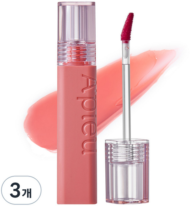 어퓨 과즙팡 틴트, BE02 피치레터, 3.5g, 3개