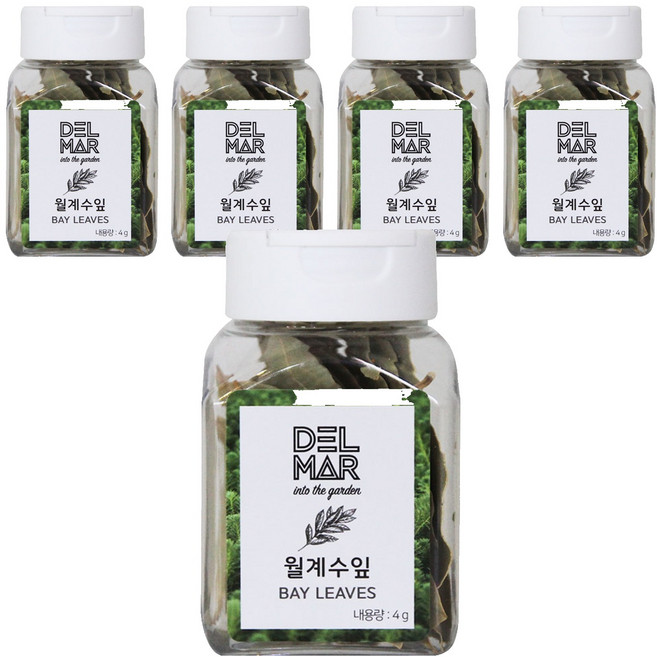 DELICIOUS MARKET 頂級月桂葉, 4g, 5個
