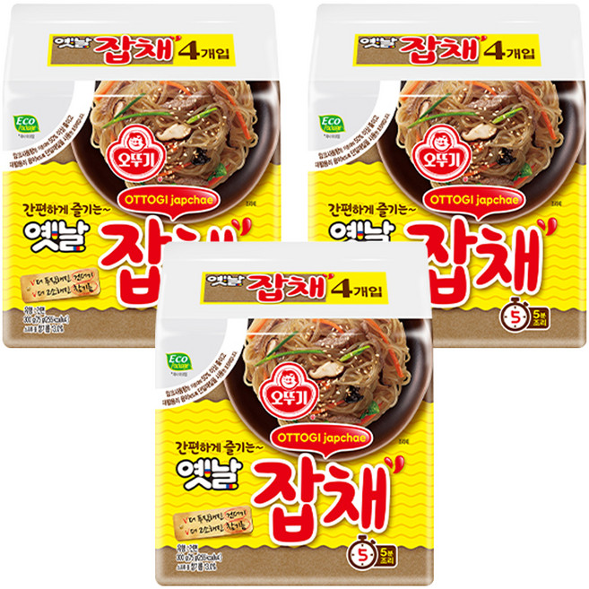 오뚜기옛날 잡채 75g, 12개