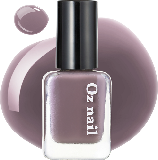 Oz nail Shine Mood 指甲油, S17 玫瑰柔焦, 8ml, 2個