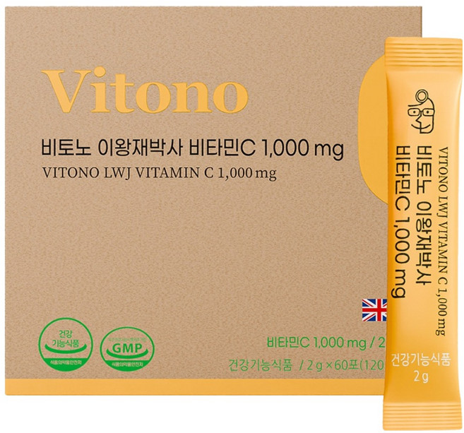 비토노 이왕재 박사 비타민C 1000mg, 1개, 60회분