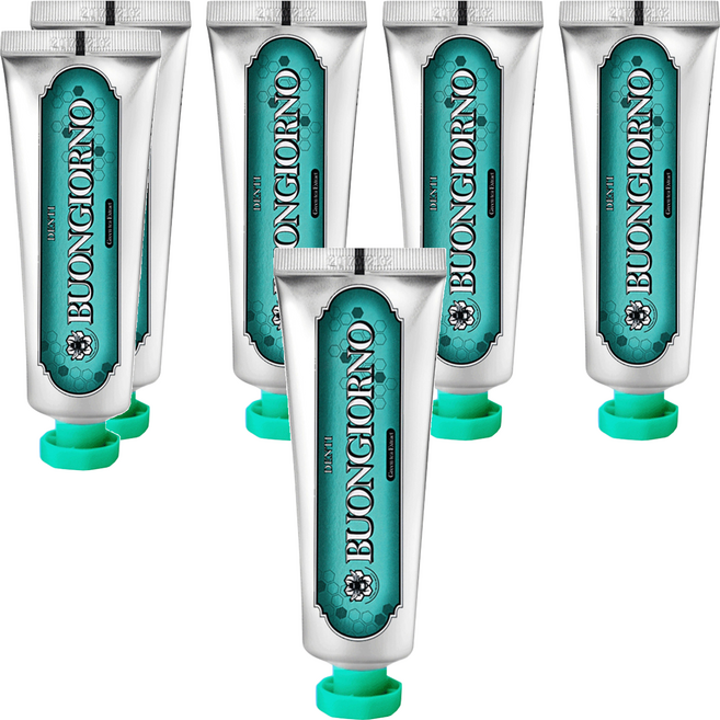 DENTI BUONGIORNO 口氣護理牙膏 薄荷香, 100g, 6條