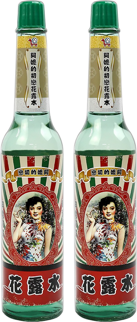 阿嬤的初戀花露水 195ml 經典懷舊香氛 清新提神 台灣製造, 2瓶