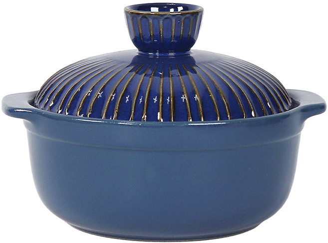 해피정코리아 라인 A 진뚝배기 블루, 17cm, 1개