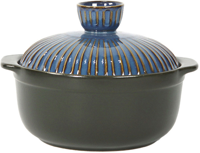 해피정 라인 A 진뚝배기 카키, 17cm, 1개