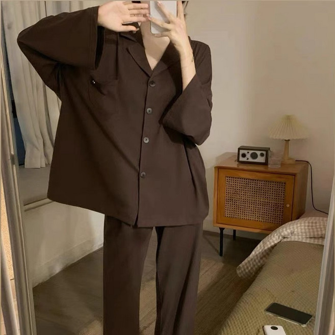 PEONIST 女款 Coco 睡衣上衣下著套組