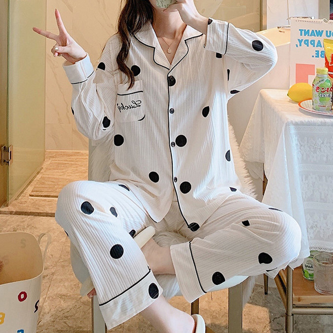 피어니스트 여성용 코코 잠옷 상하의 세트