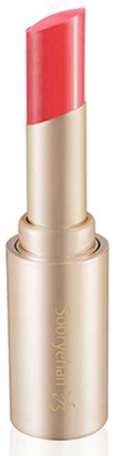 수려한 연 실크 립 루즈 립스틱, 1개, 코랄오렌지