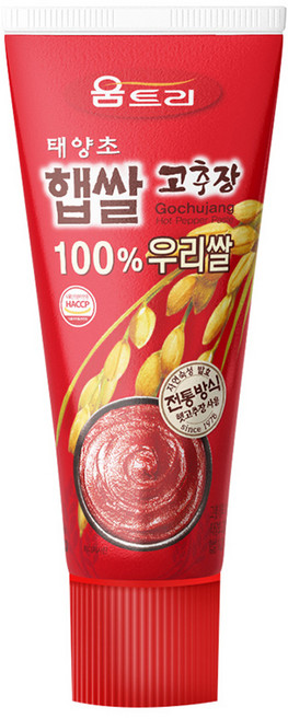 움트리 태양초 햅쌀 고추장, 120g, 1개