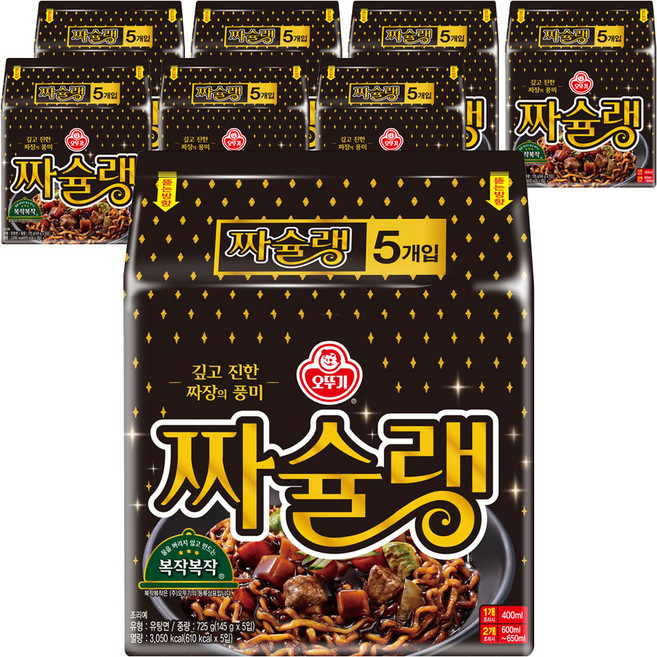 오뚜기 짜슐랭 145g, 40개