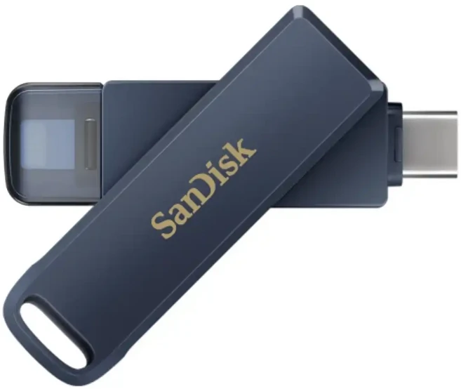 SanDisk 晟碟 公司貨 Phone Drive for iPhone 行動隨身碟 IXD0N, 256GB, 1個
