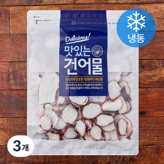 해맑은푸드 동전오족 (냉동), 300g, 3개