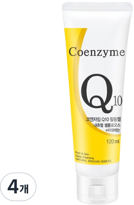 시드물 코엔자임 큐텐 필링젤, 4개, 120ml