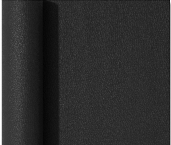 콕템 대형 다용도 가죽 스티커, 블랙