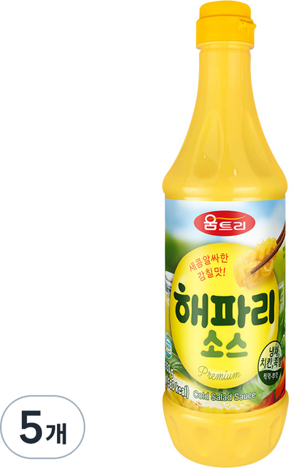 움트리 해파리 소스, 930g, 5개