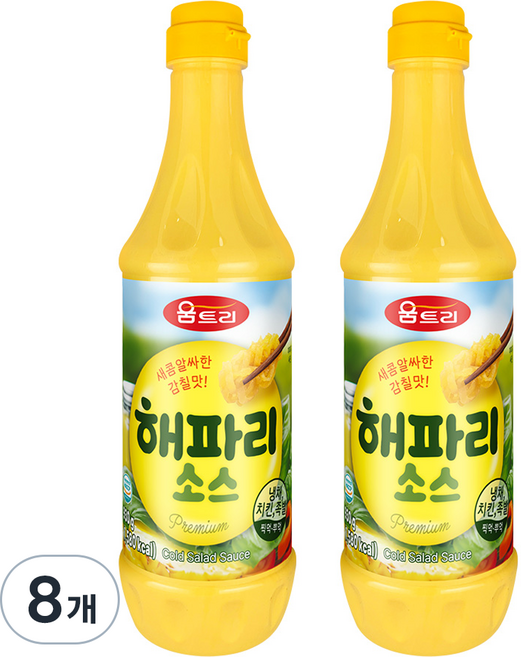 움트리 해파리 양념 소스, 930g, 8개
