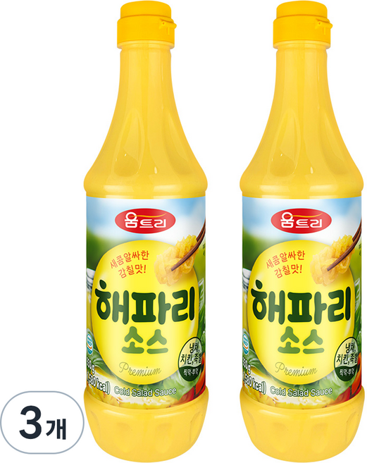 움트리 해파리 양념 소스, 930g, 3개