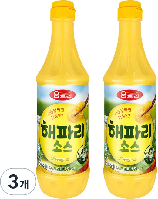 움트리 해파리 양념 소스, 930g, 3개 - 쿠팡