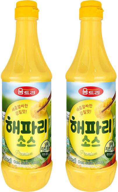 움트리 해파리 소스, 930g, 2개