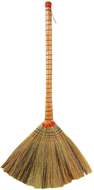 월드크린 미얀마 롱 갈대 빗자루, 1개, 랜덤 발송