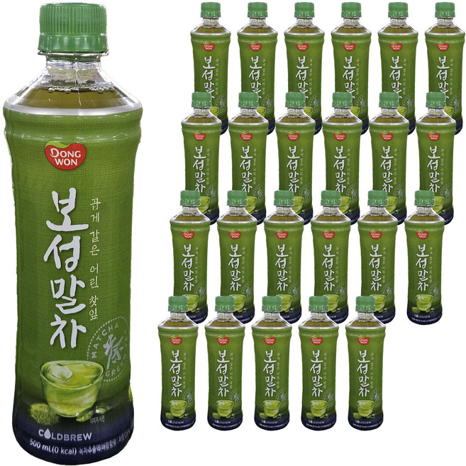 동원 보성말차, 500ml, 24개