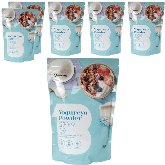 BEOBE 優格粉, 1kg, 1入, 6個