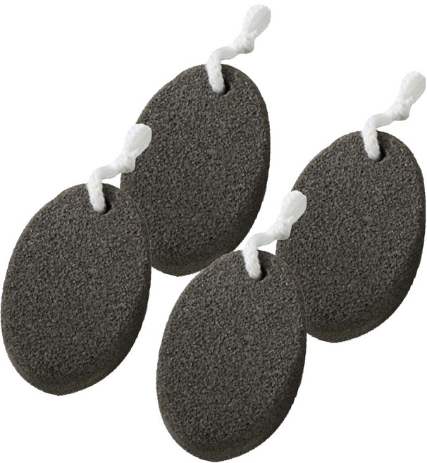 노크노크 화산석 발각질제거기 스크럽 풋케어 스톤, 1개입, 4개, 160g