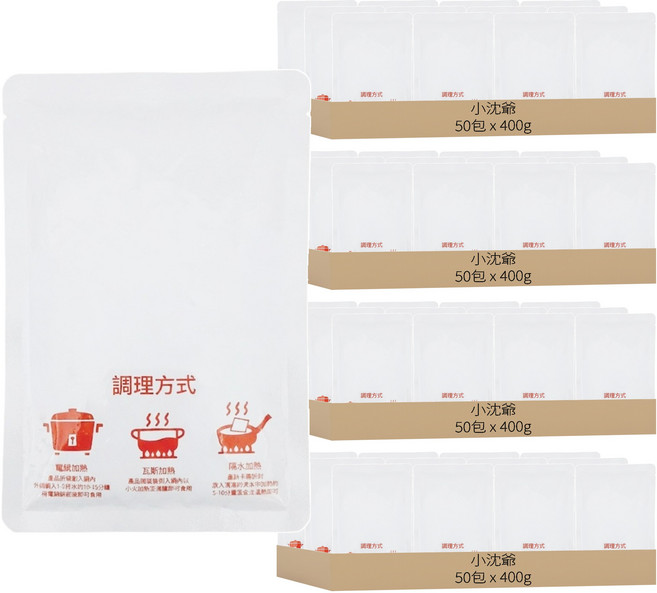 小沈爺 花生豬腳, 400g, 200包