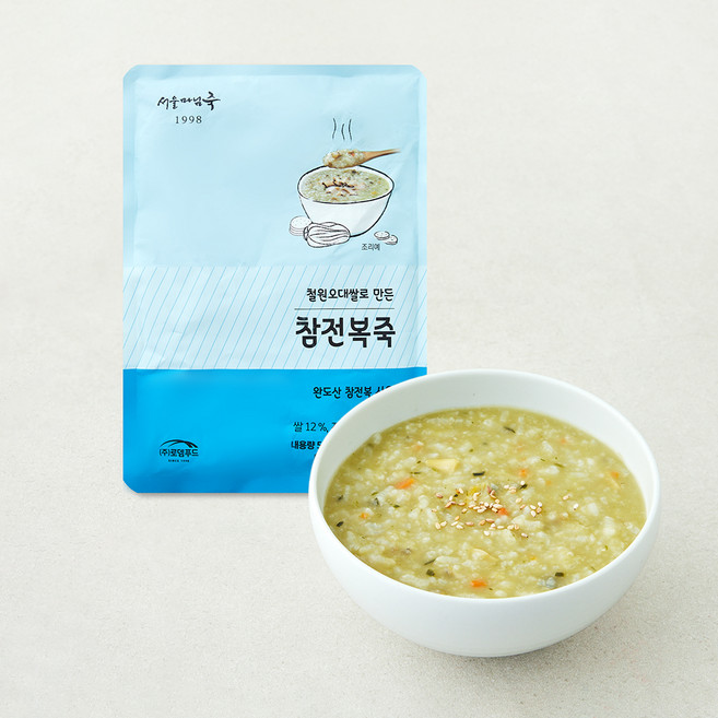 서울마님죽 참전복죽 (냉장), 500g, 1개