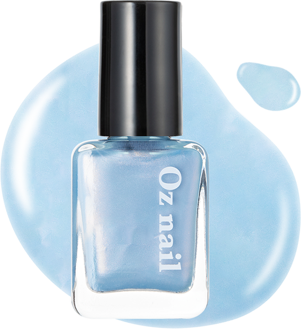 Oz nail Shine Mood 指甲油, 40 天空珍珠喜悅, 8ml, 2個