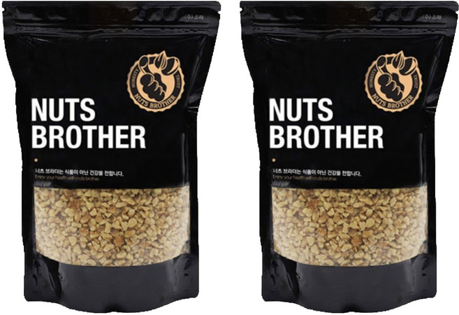 너츠브라더 호두분태, 500g, 2개