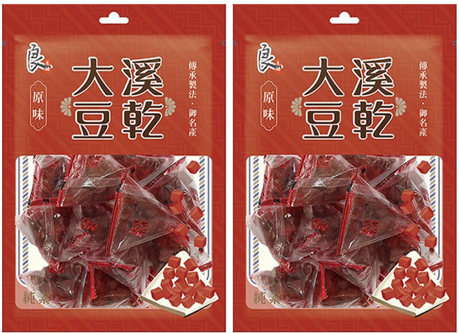 良澔 大溪名產小小丁 原味, 130g, 2袋
