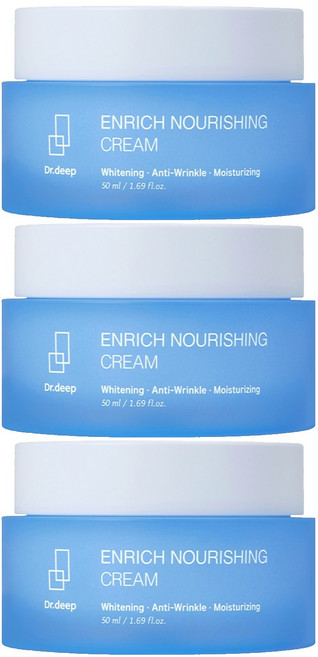 닥터딥 영양크림, 50ml, 3개