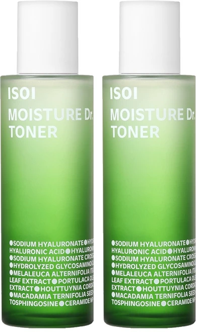 아이소이 모이스춰 닥터 장수진 수분 토너, 130ml, 2개 - 쿠팡