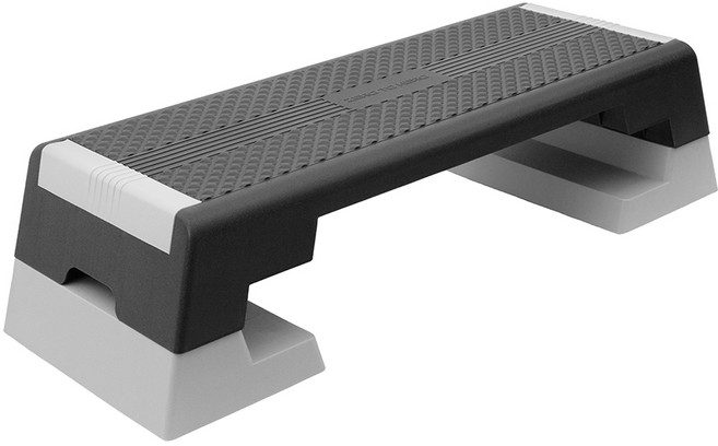 제로투히어로 3단 높이조절 스텝박스, 블랙 + 그레이