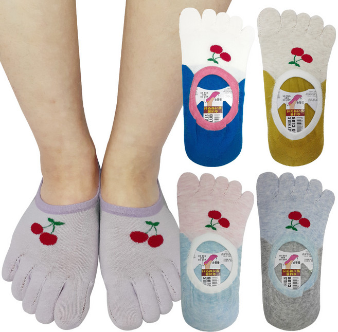 비버리힐스폴로클럽 여성용 패션 발가락 양말 5p