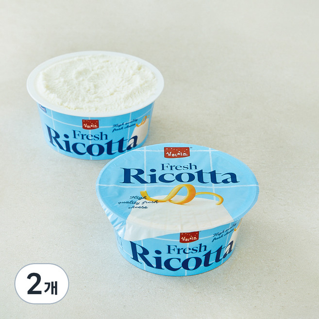 상하치즈 후레쉬 리코타 치즈, 150g, 1개입, 2개