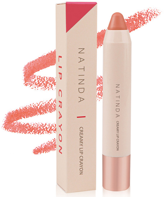 나틴다 크리미 립크레용 3g, 01 러블리 걸, 1개