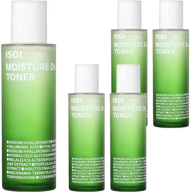 아이소이 모이스춰 닥터 장수진 수분 토너, 130ml, 5개 - 쿠팡