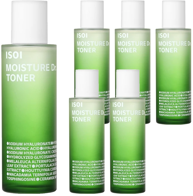 아이소이 모이스춰 닥터 장수진 수분 토너, 130ml, 6개 - 쿠팡