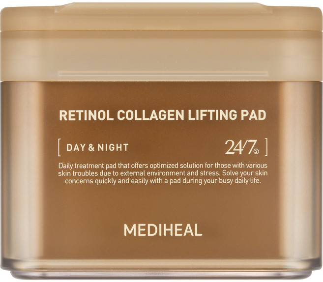 메디힐 레티놀 콜라겐 탄력 패드 180ml, 100매입, 1개