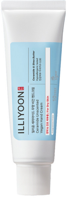 일리윤 세라마이드 비건 핸드크림 무향, 50ml, 1개