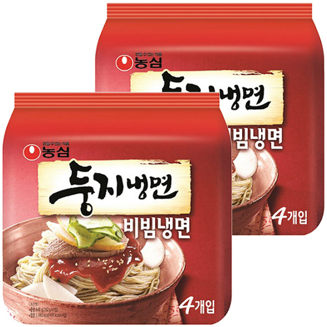 둥지냉면 비빔냉면 162g, 8개