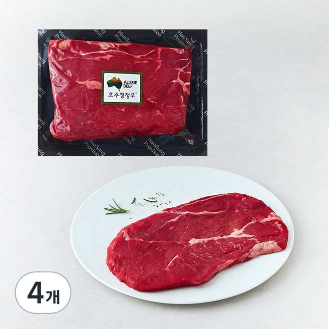 호주산 척아이롤 구이용 (냉장), 300g, 4개