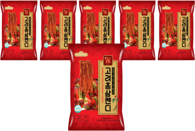 일광제과 고려홍삼캔디, 6개, 280g
