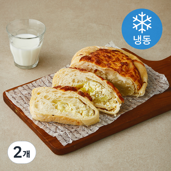 듬뿍 고구마 치아바타 (냉동), 280g, 2개, 1개입