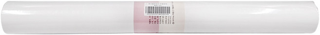 霧面雙面紙捲包裝紙 10m, 白色, 1個